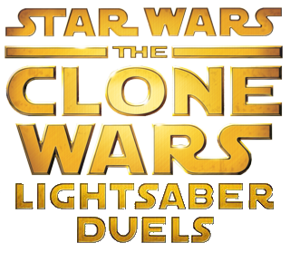 Star Wars: The Clone Wars  Lightsaber Duels logo for Wii